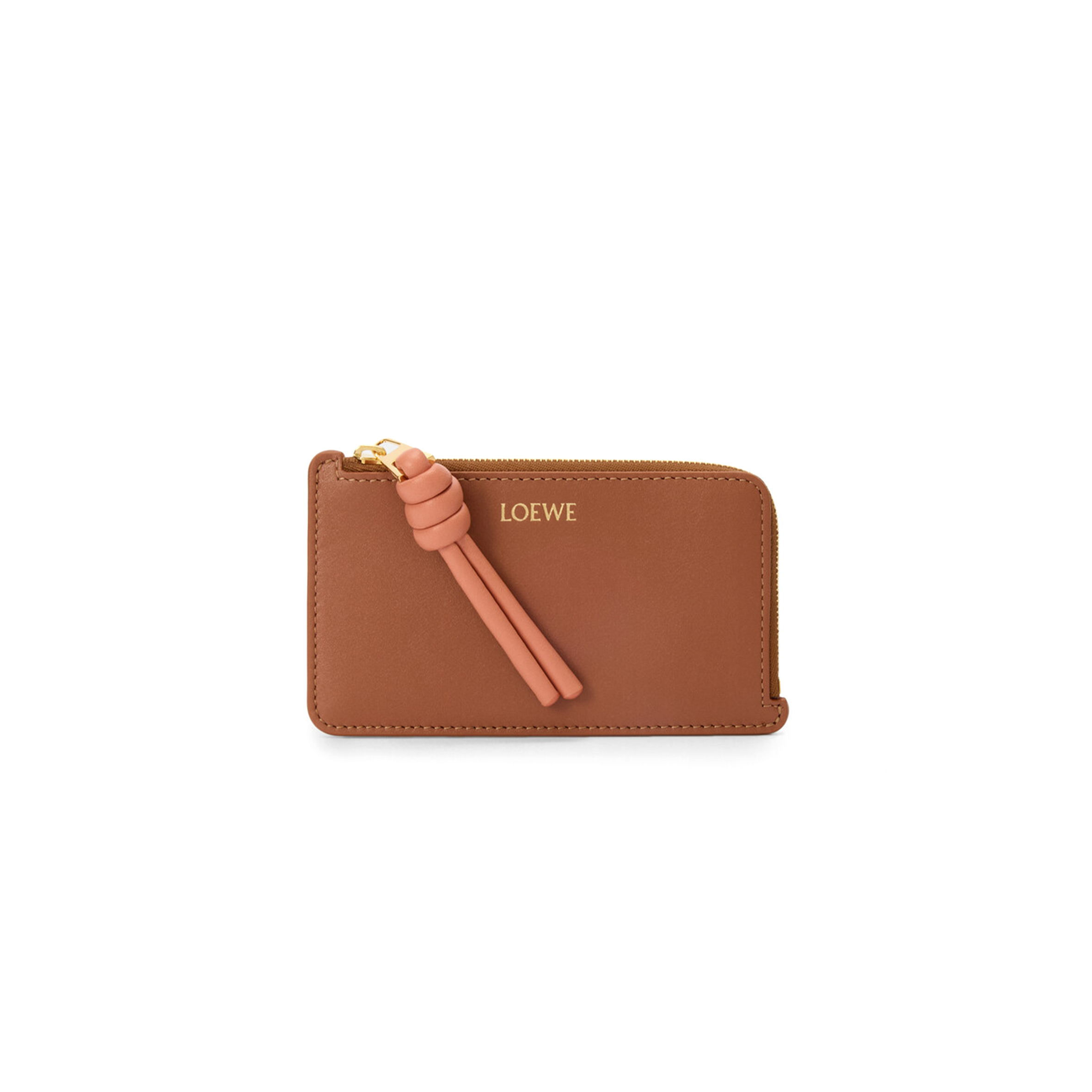 LOEWE KNOT COIN CARDHOLDER IN SHINY NAPPA CALFSKIN CEM1Z40X02 (13*7.5*1cm)